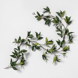 Sold Out Hearth and Hand Faux Bay Leaf Garland 72”